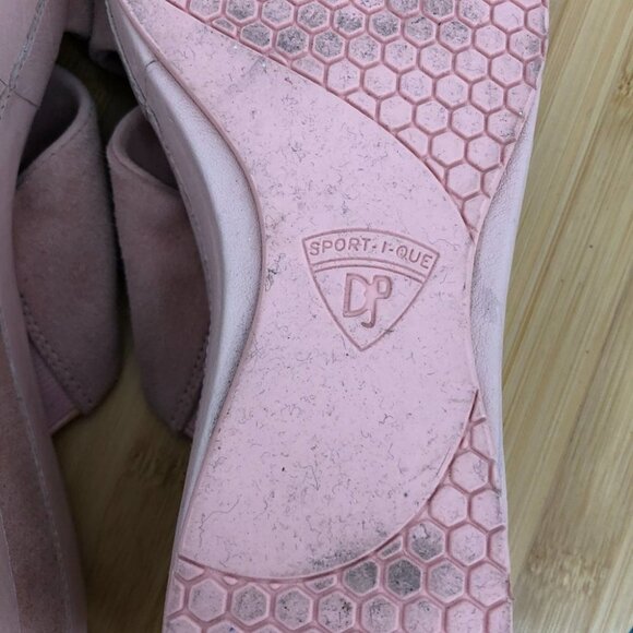 Donald J Pliner Sportique Daisy Shrimp twist  top slide wedge sandals 7.5 - Picture 9 of 16